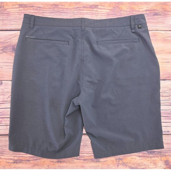 7Diamonds Mens Momentum Performance Shorts 38 Charcoal Gray - Picture 2 of 10